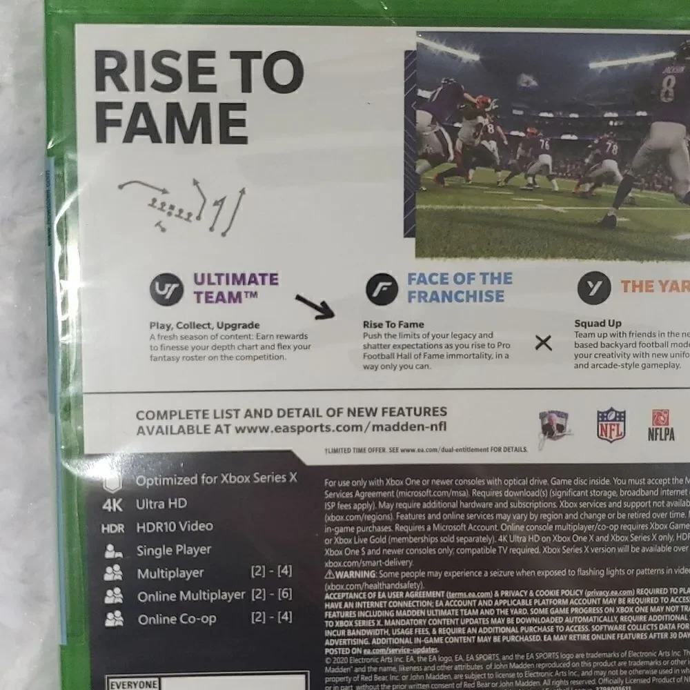 Brand New NFL Madden 21 EA Sports Xbox